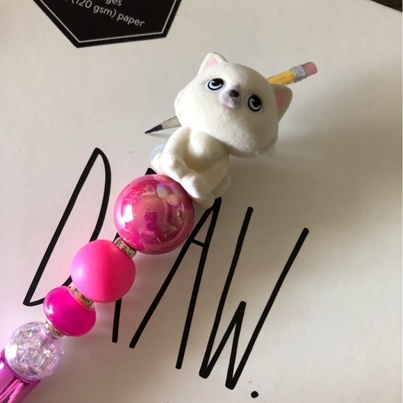 Kitty in my Pocket: Molly Ragdoll Cat handmade pen - Picture 1 of 3